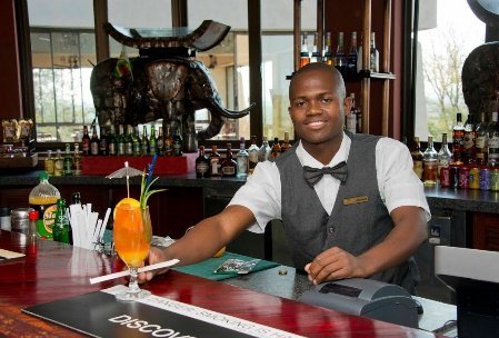 Bar at Elephant Hills Resort, Victoria Falls