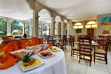 Restaurant at Victoria Falls Rainbow Hotel