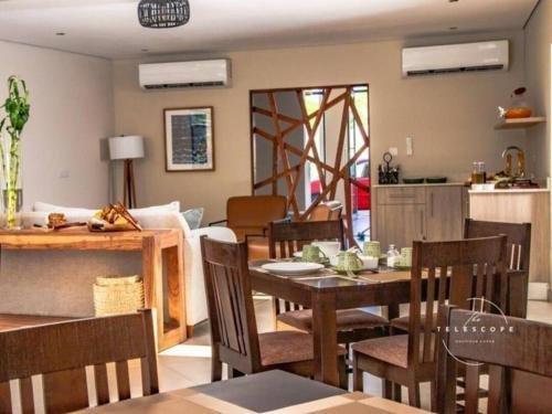 Dining area at The Telescope Boutique Lodge