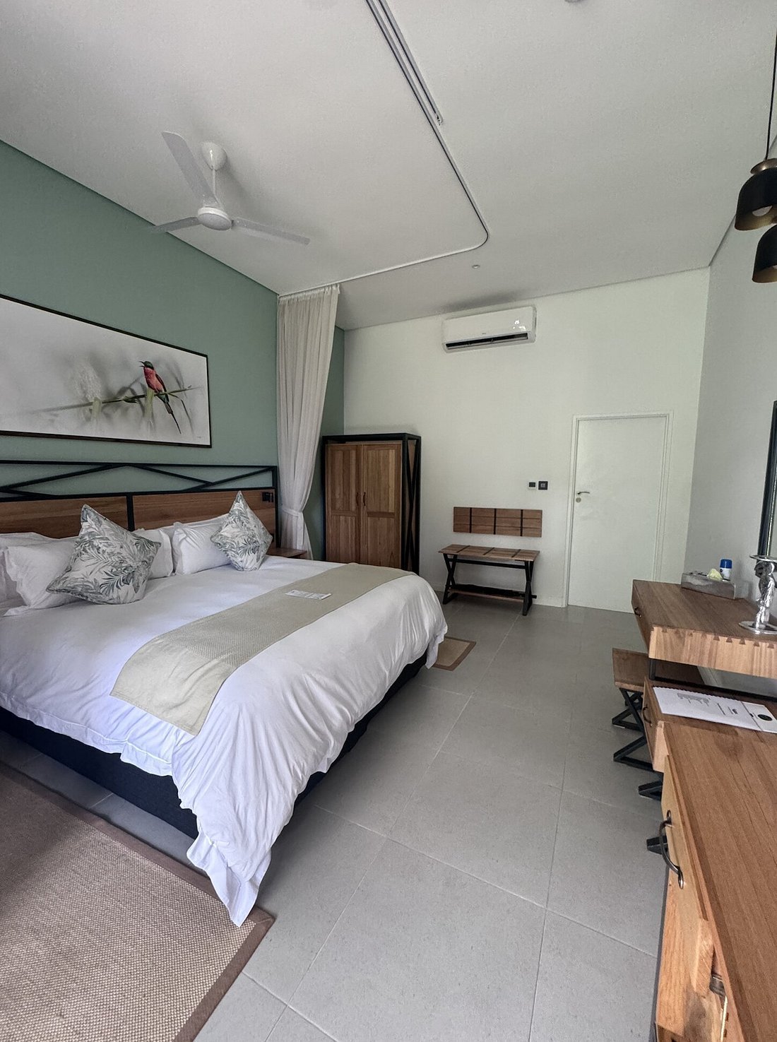 Bedroom at Waterfalls Lodge, Victoria Falls
