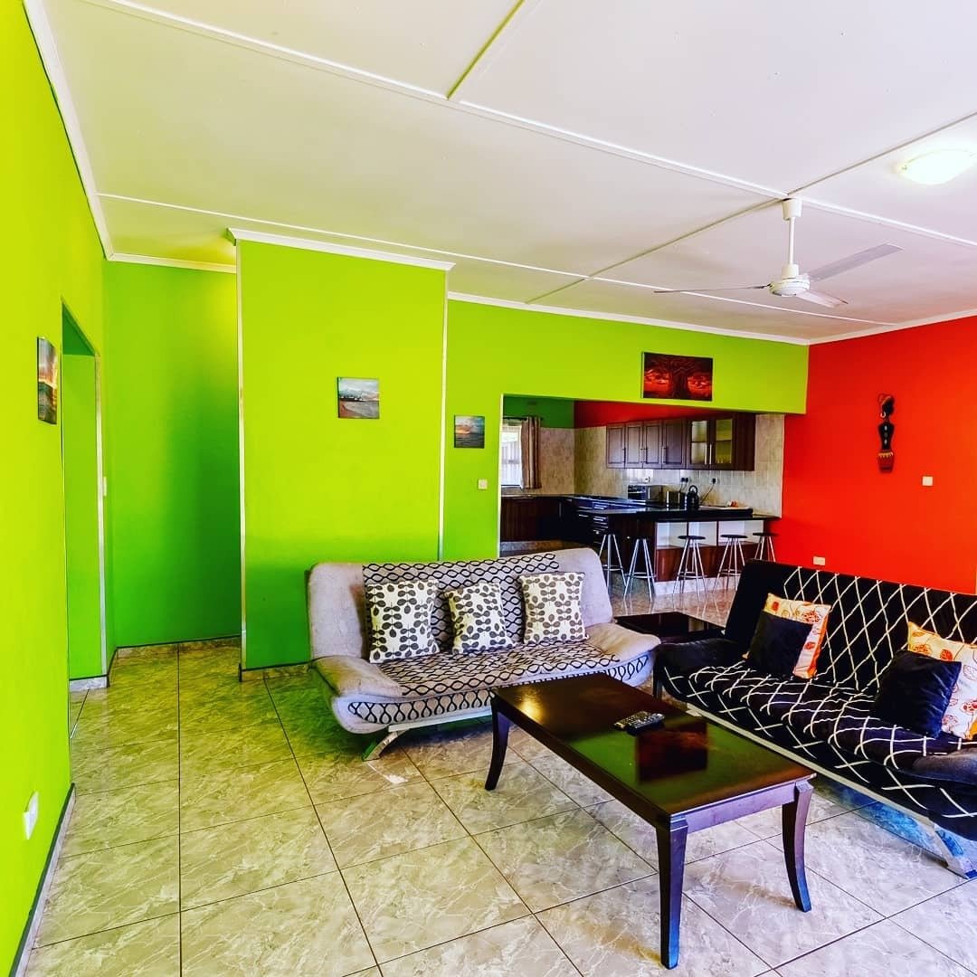 Open-plan lounge at Dzimbahwe House