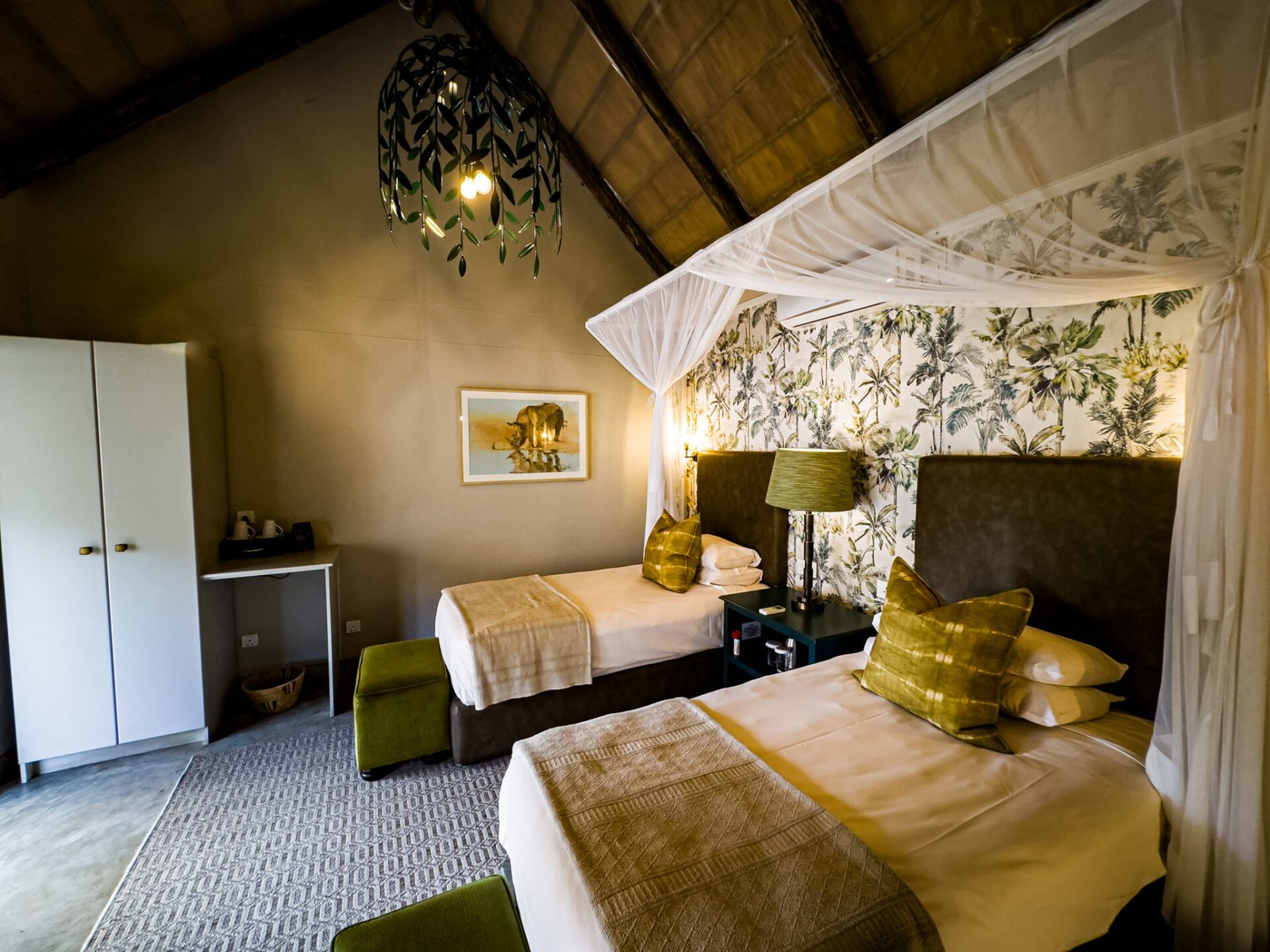 Deluxe twin room at Explorers Village
